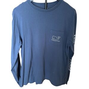 Vineyard Vines Navy Cotton Tee